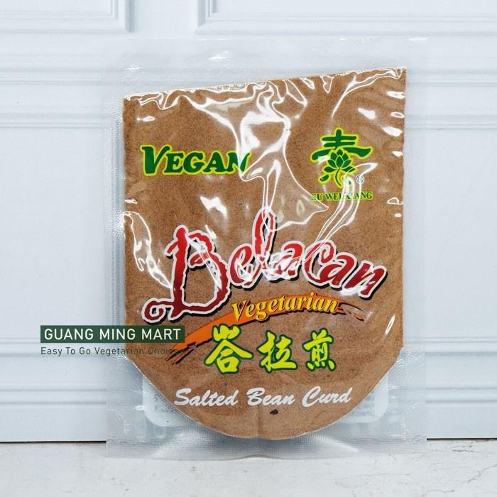 

BELACAN BUBUK VEGETARIAN / TERASI BUBUK VEGAN / SALTED BEAN CURD