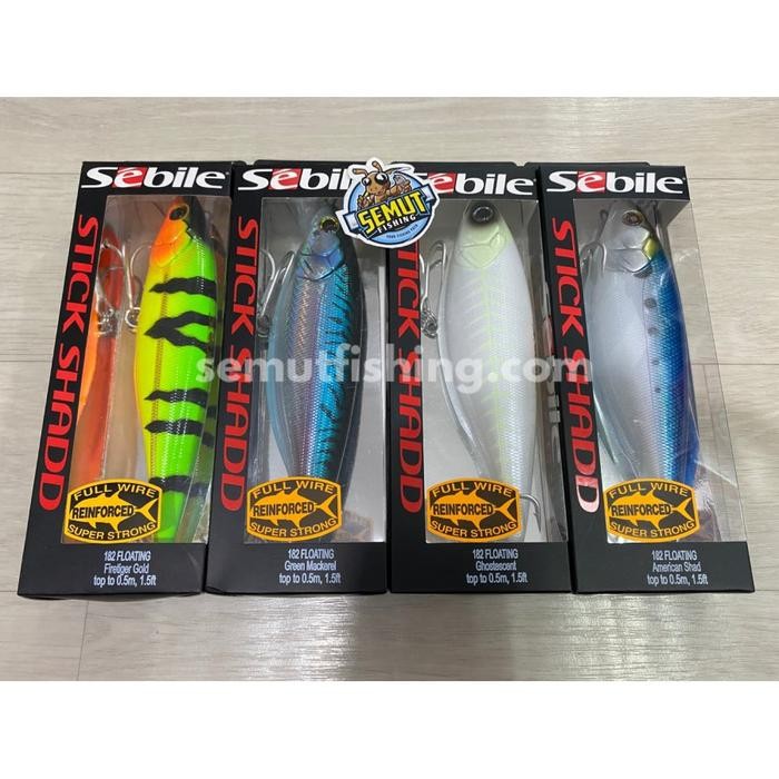 SEBILE STICK SHADD FLOATING 182mm 104gram Berkualitas