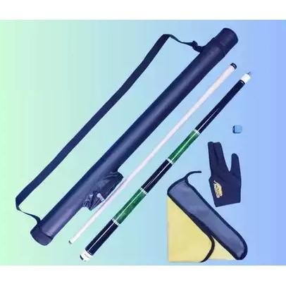 Set Paket Lengkap Tongkat Stik Stick Tas Glove Billiard Biliard