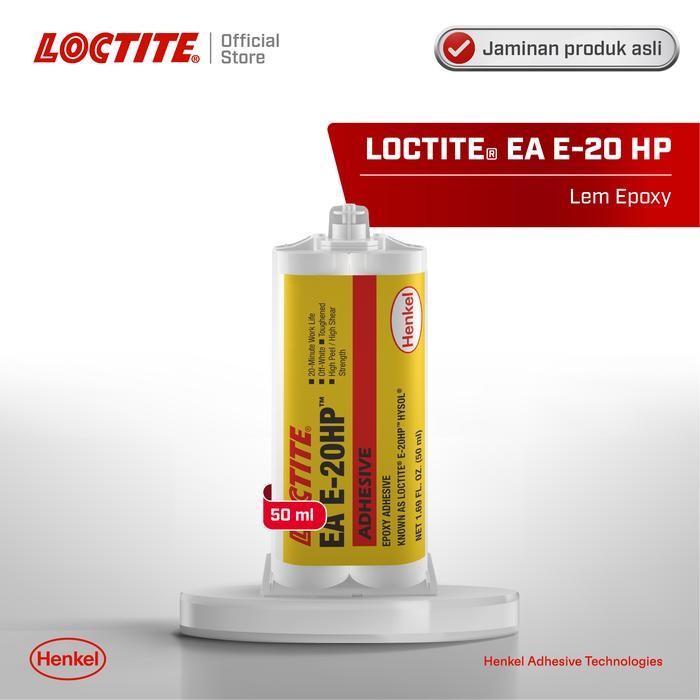 Henkel LOCTITE EA E-20HP Adhesive Epoxy 50MLE/C50ML Terlaris