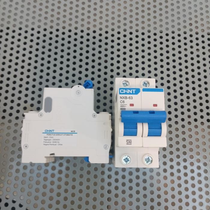 MCB NXB-63 6A CHINT 2Phase mcb murah Terlaris