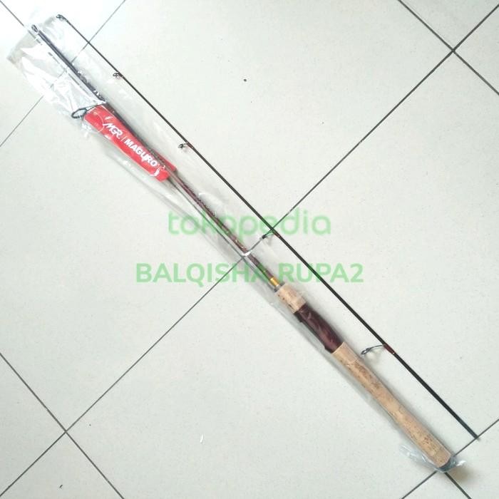 Terbaru - Joran Maguro Extreme Reborn - Full Fuji - Pilih panjang Reel Pancing