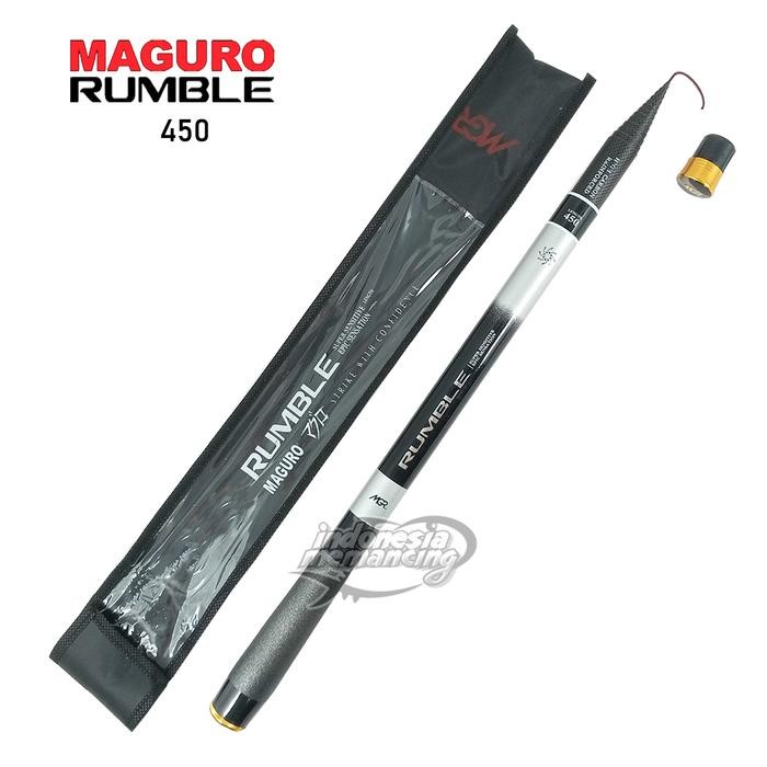 Joran Tegek Maguro Rumble Ruas Pendek Tegek Lentur Indonesia Memancing Shop