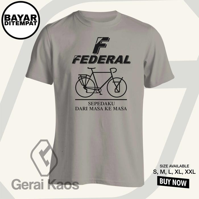kaos distro sepeda federal premium