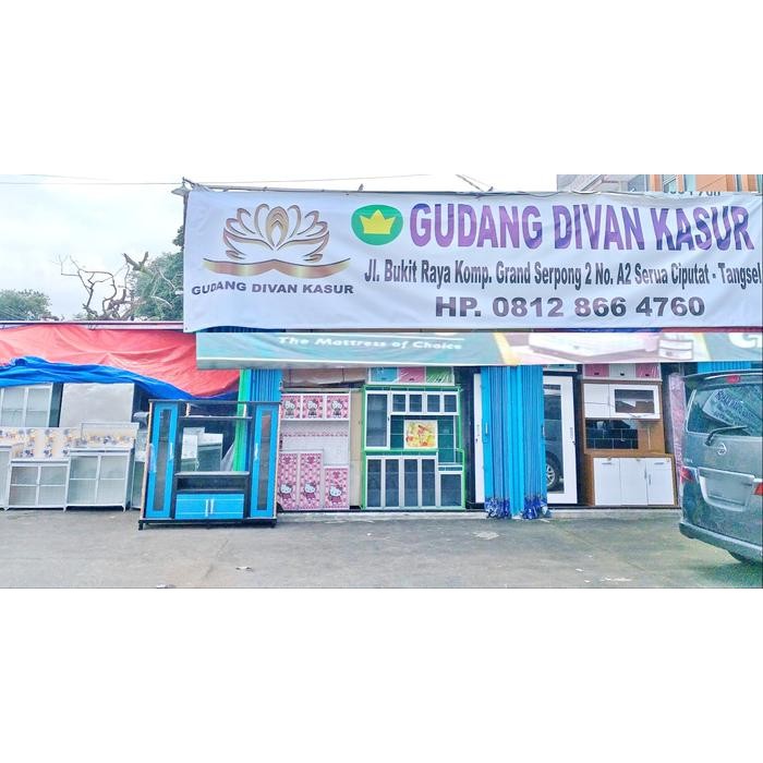 Divan/Dipan/Difan Kasur Jaguar Mewah Bahan Bludru