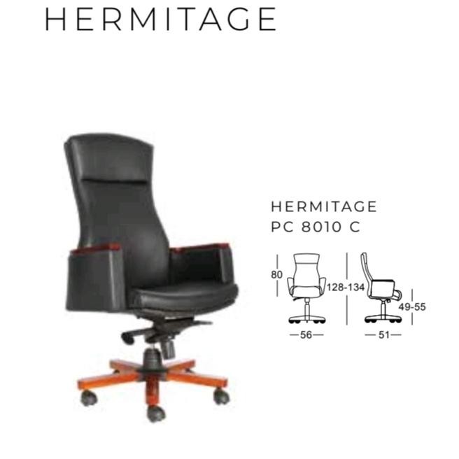 Kursi Direktur Kursi Kantor Airman Hertage Pc 8010 Lc Kulit Asli