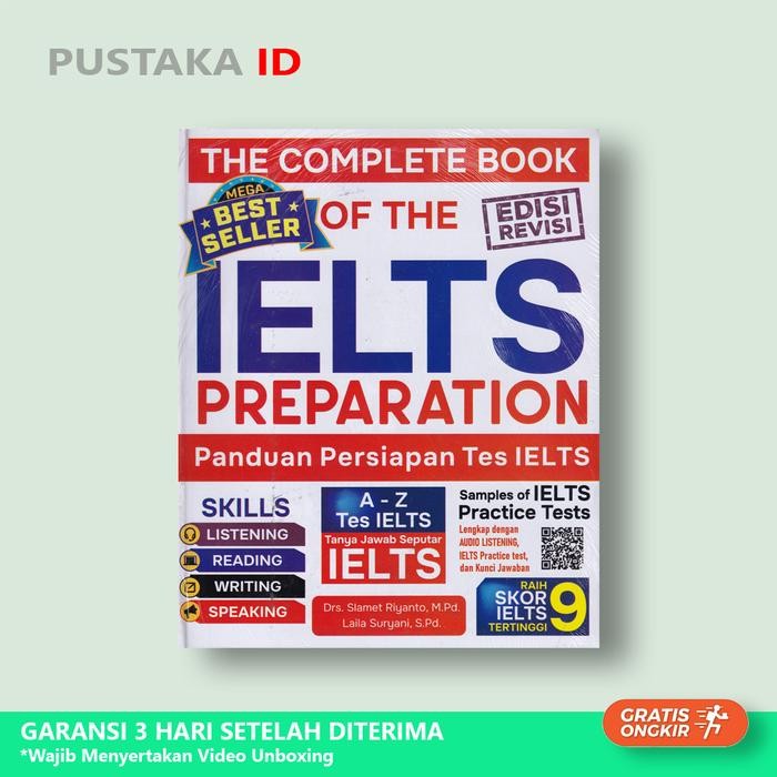 

Best Seller The Complete Book of the IELTS Preparation - Edisi Revisi
