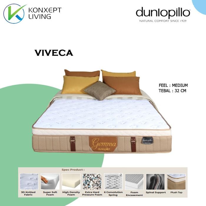 Dunlopillo Springbed Dreamy Series Type Gemma - Full Set