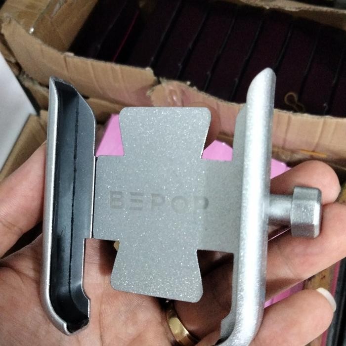 Holder Hp Spion Besi Motor C1/C2 Pasti Ori