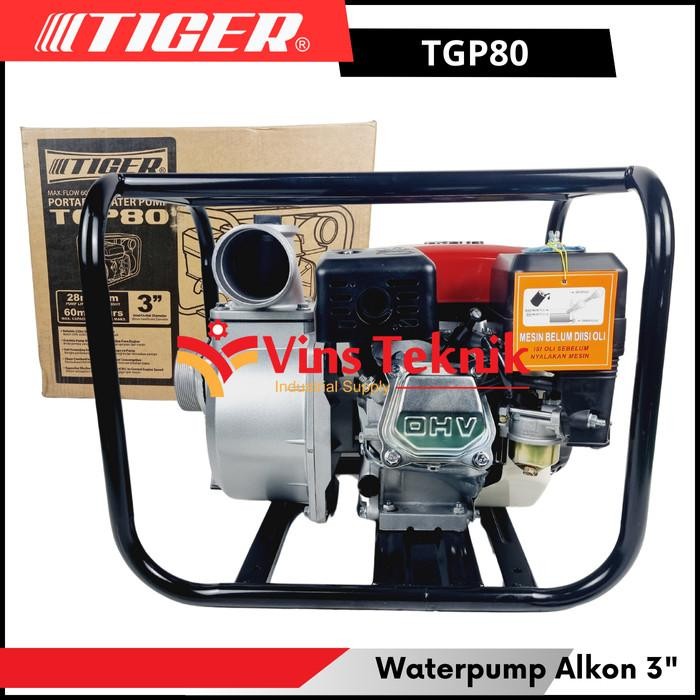 TIGER TGP 80 Pompa Air Irigasi Waterpump Alkon 3inch Pompa Air TGP80