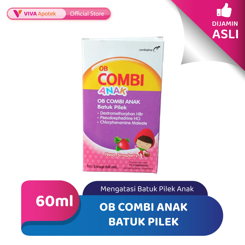 Ob Combi Anak untuk Mengatasi Batuk Pilek Anak (60 ml)