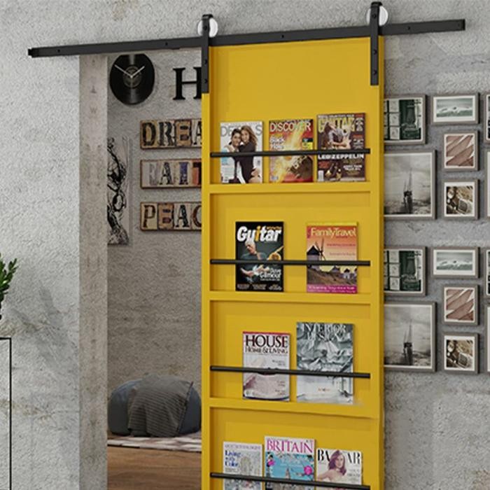 READY 10pcs Roda Pagar Nilon Roda Gerbang Roda Katrol Bentuk U