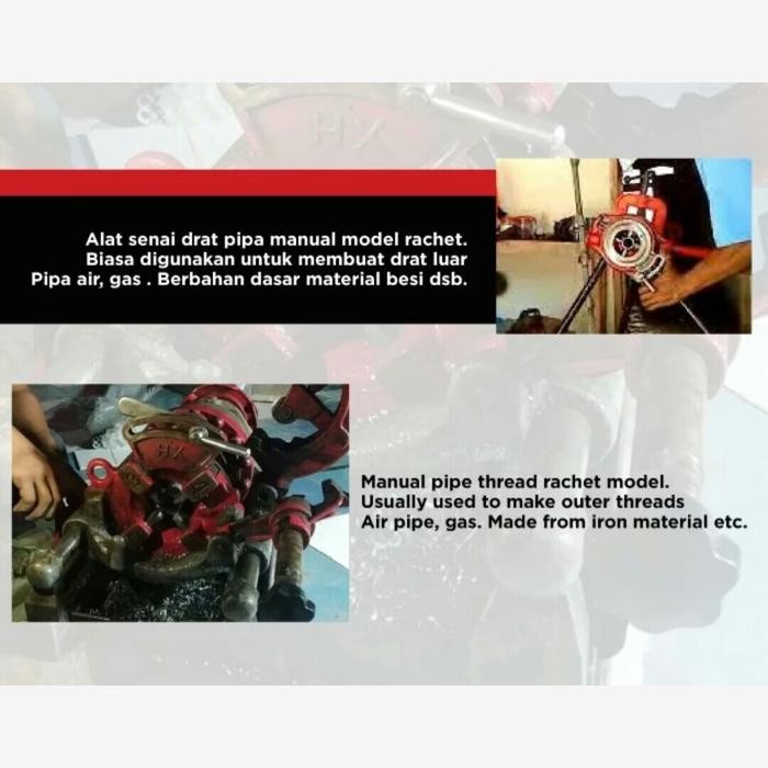 BARANG READY STOKK Alat senai pipa MODEL RIDGID RIGID