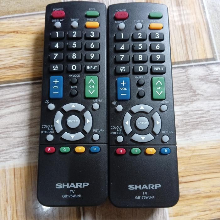remote tv sharp aquos original remot tv sharp