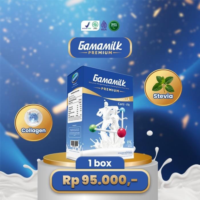 

GAMAMILK Premium- Susu Kambing Bubuk Nutrasetikal Original