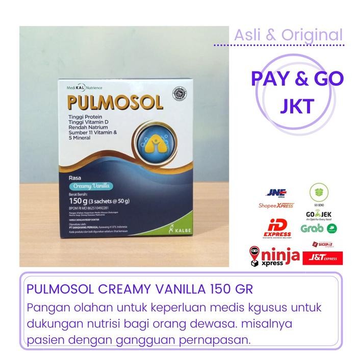 

SUSU PULMOSOL CREAMY VANILLA 150 GR - GANGGUAN PERNAPASAN DEWASA