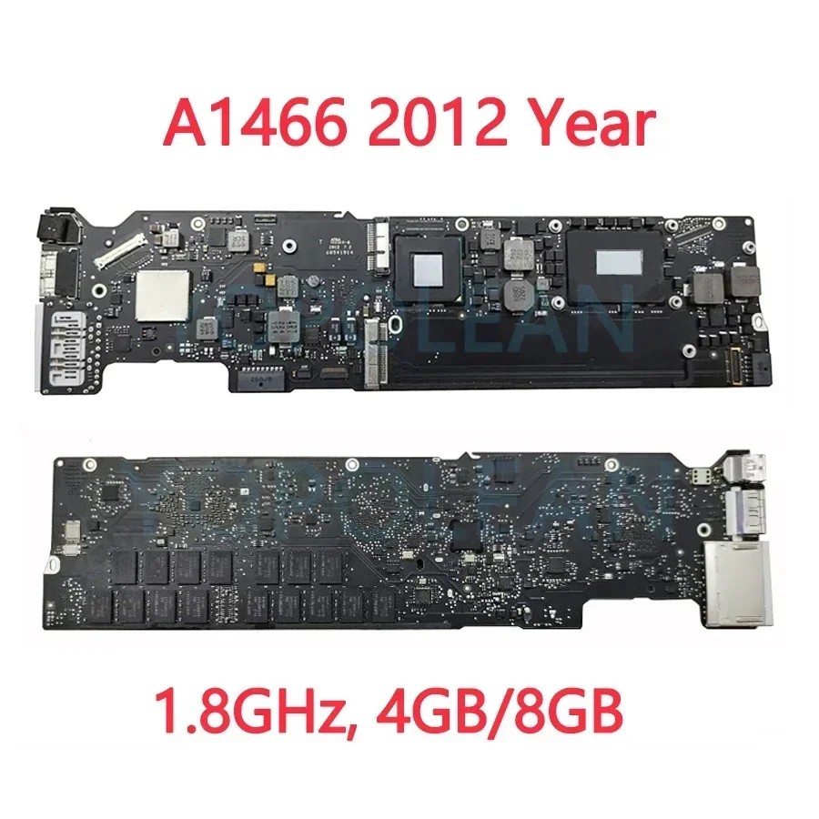 Original A1466 Motherboard For MacBook Air 13" A1369 A1466 Logic Board i5 i7 2010 2011 2012 2013