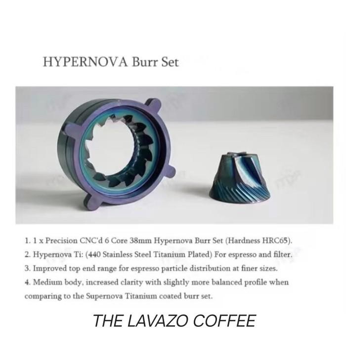 Cof3 Hypernova Burr Electric Coffee Grinder Vs3 Design Grinder Espresso Kopi Elektrik