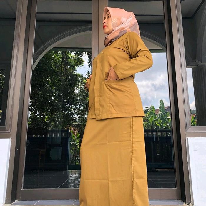 Seragam Pns Wanita Baju Seragam Pdh Pemda Wanita Baju Dinas Pdh Pns Pemda Wanita Khaki Tua Khaki