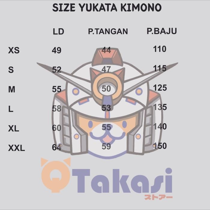 Yukata Hakama Kimono Baju Jepang Pria All Varian Color Pasti Diskon