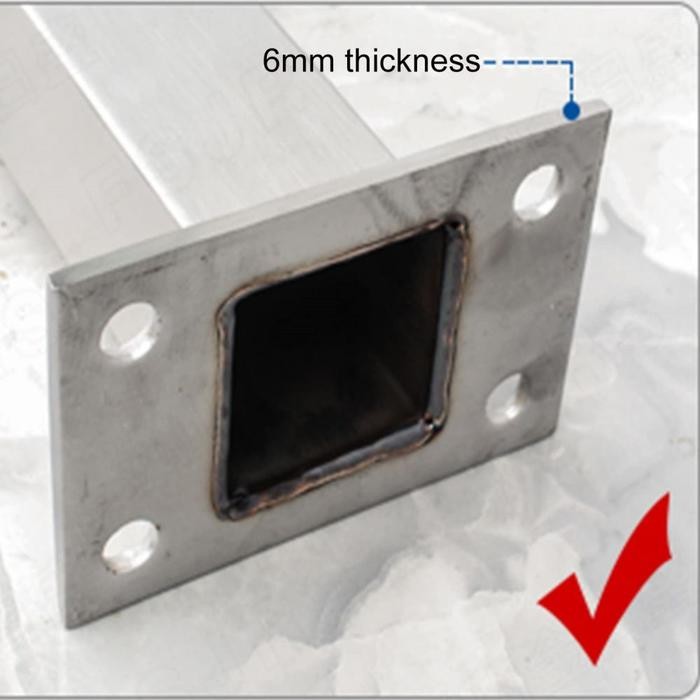 Tiang Railing Tangga Kaca Sus 201 Railing Tangga Stenlis