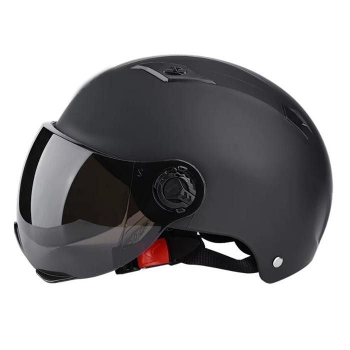 skybike helm sepeda motor skuter listrik elektrik Scoopy half face