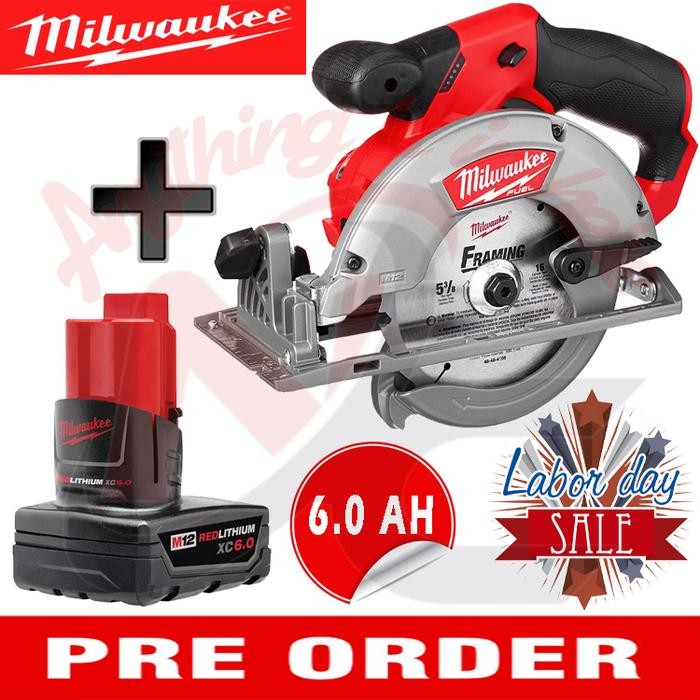 MILWAUKEE-2530-20 M12 Fuel 5-3/8" Circular Saw (TOOL ONLY) Kode 1232