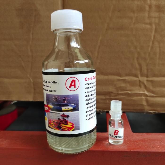 padox 100ml lem perahu karet lem rubber boat inflate toys banana boat