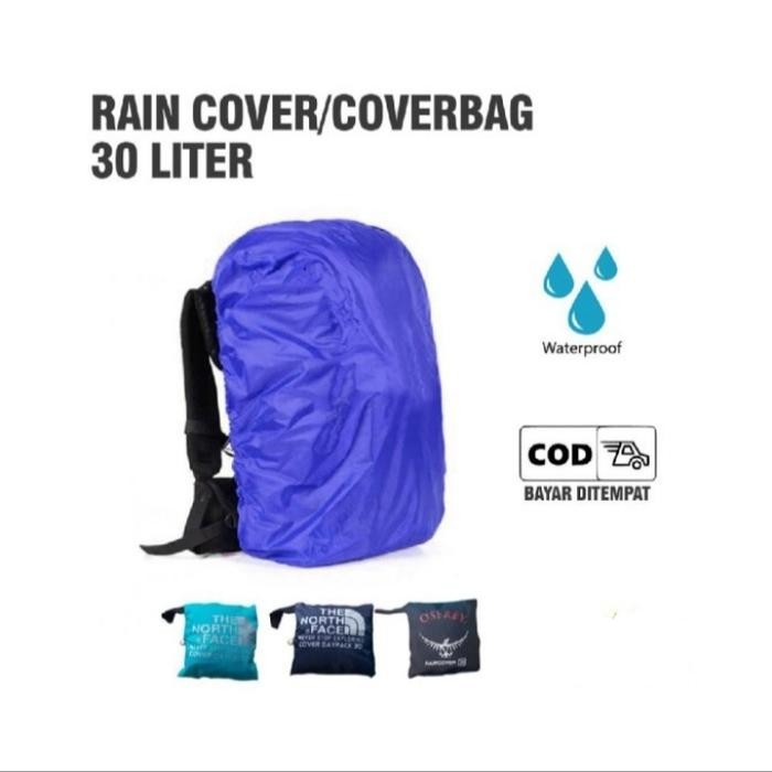 Rain Cover Bag Waterproof 30 35 Liter Merk Outdoor