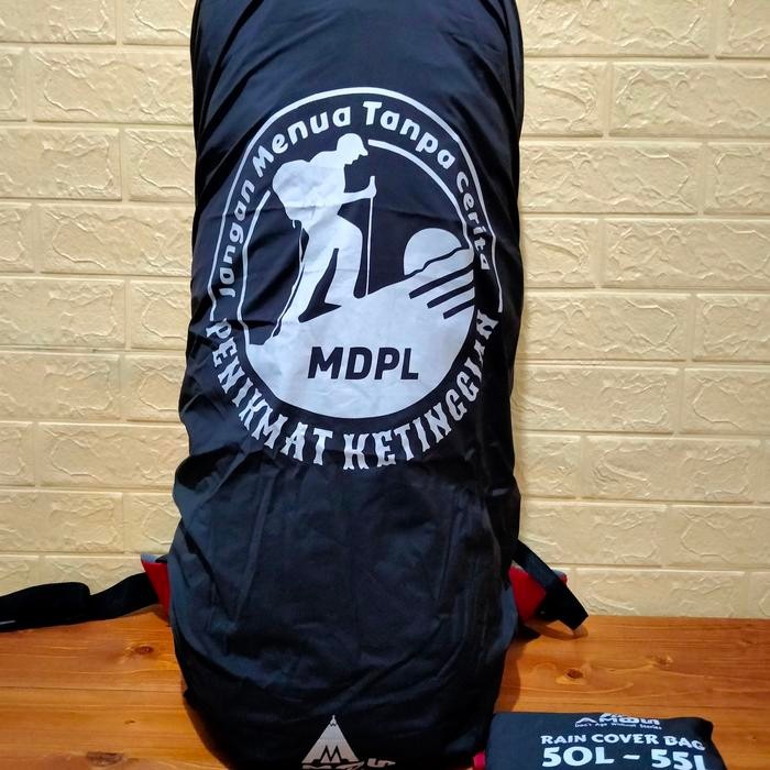 Rain Cover Bag - Mantel Tas Carrier 50 Liter up 55 Liter