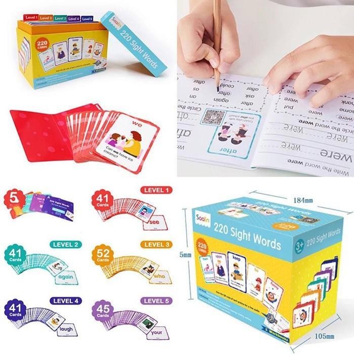 220 Sight Words, Buku Saalin X Manila 220 Sight Words