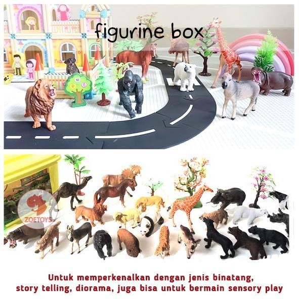Zoetoys Figurine Box Mainan Edukasi Mainan Anak Edutoys