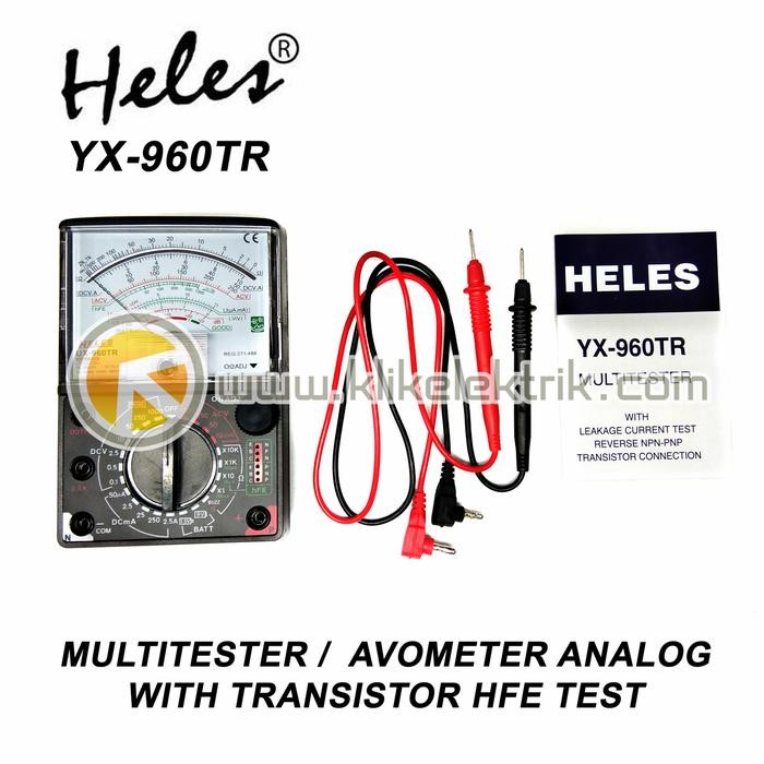 Spesial Multimeter Heles Yx-960Tr Multimeter Analog Avometer Heles Yx 960 Tr