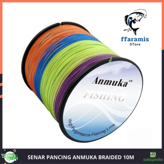 Senar Pancing Anmuka: Braided 10M, Kekuatan Luar Biasa &