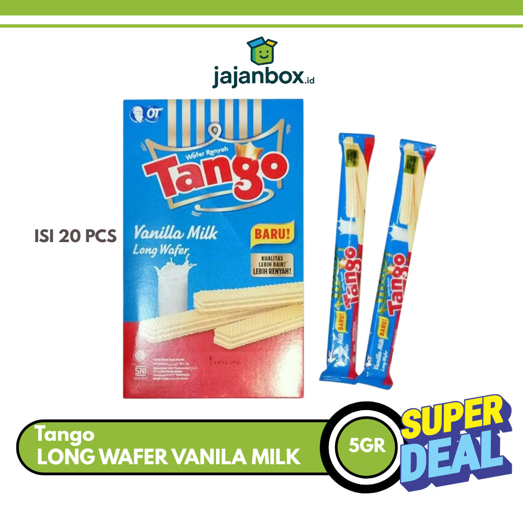 

Tango Long Wafer Vannila 20x5g