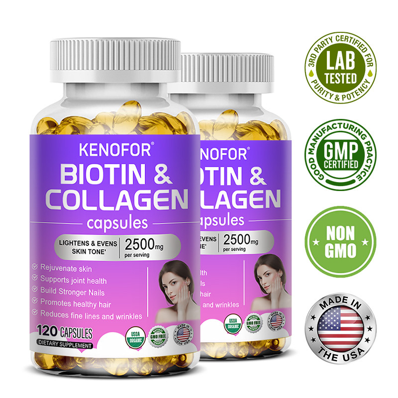 IMPORT Collagen, Glutathione Supplements - Antioxidant, Anti-aging, Supports Nail, Skin, Joint