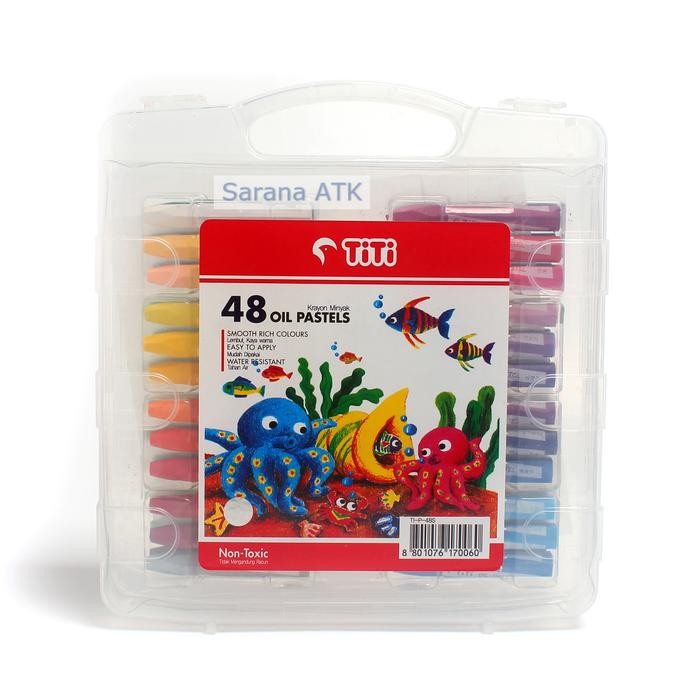 

Titi Krayon 48 Warna / Crayon Oil Pastel