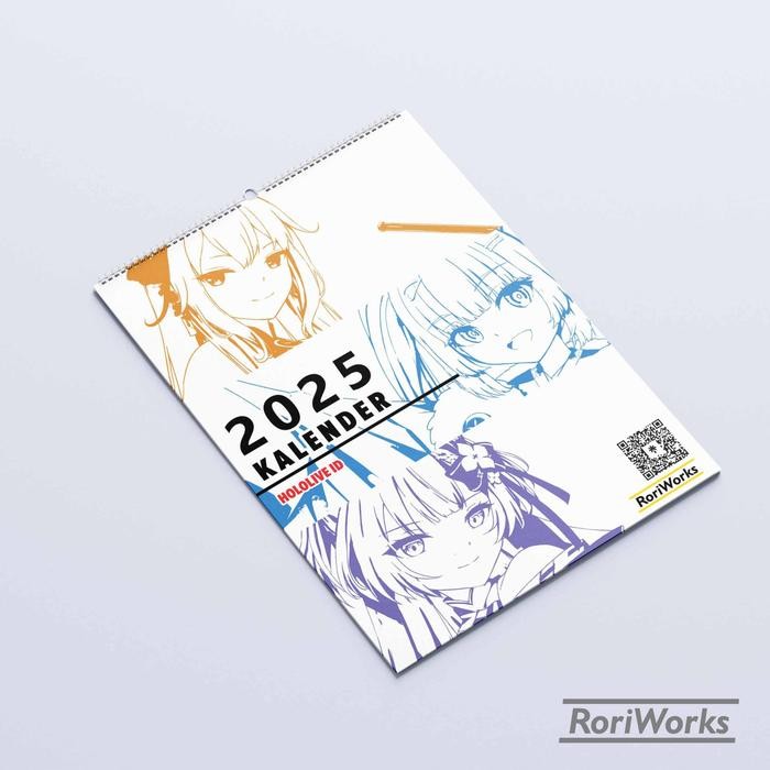 

Kalender Dinding 2025 - Hololive ID