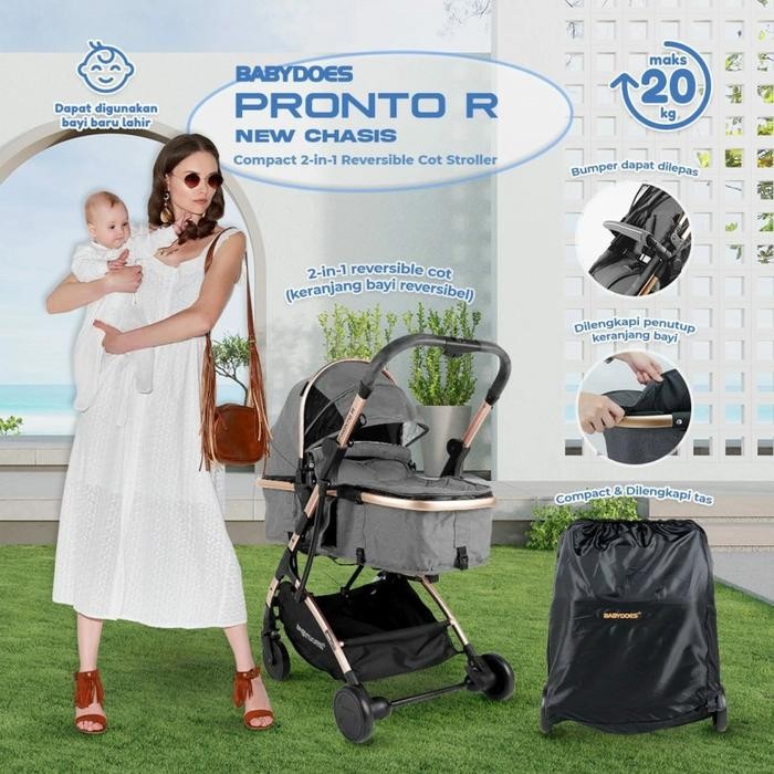 Stroller Baby Does / BabyDoes CH-TR 2222 SN Pronto R / Kereta Bayi *