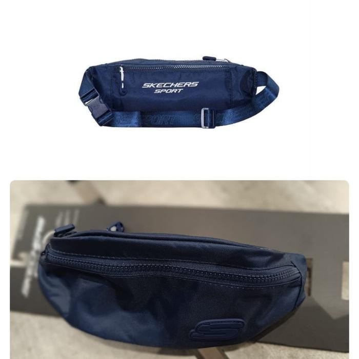 tas Skechers Unisex Waistbag Bali Tas Pinggang waistbag Navy original new tag