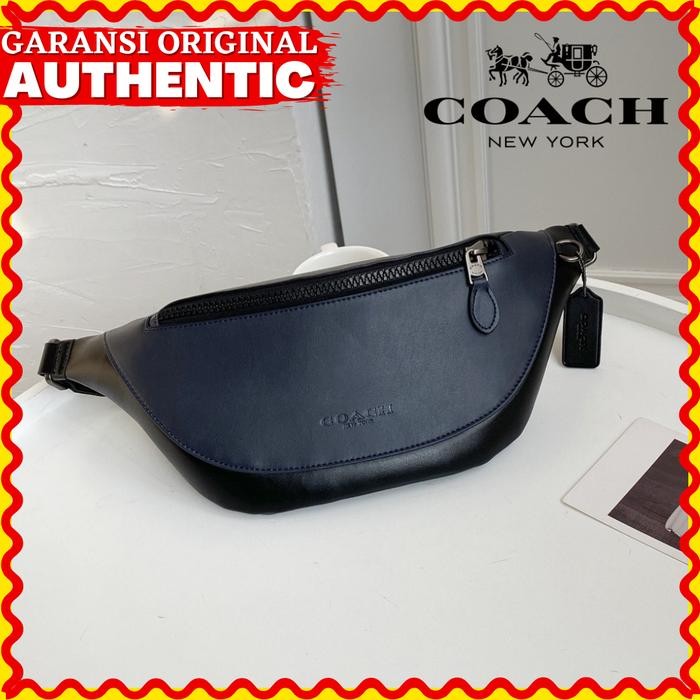 Tas WaistBag Coach Warren Belt Bag Pria Branded Original