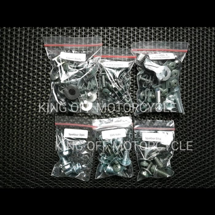 Promo Baut Body Lengkap Mio M3 125Cc-Baut Fullset Yamaha Mio M3 125Cc Best Quality