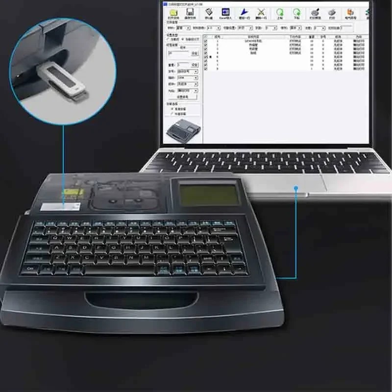 

Hot Sale Line Numbering Machine LK-360 Heat Shrinkable Line Number Printer 320P USB Disk Printing