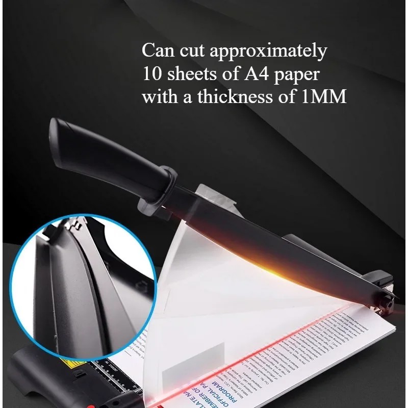 

A4/A3 Laser Positioning Paper Cutter Can Simultaneously Cut 10 Sheets of Paper, Suitable for