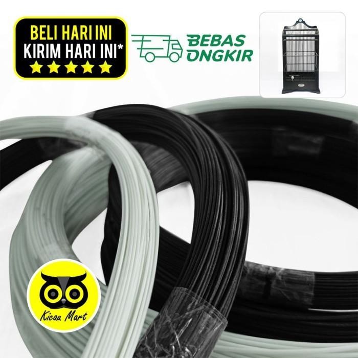 Jeruji Ruji Sangkar Kandang Burung Fiber Non Kulit Rol Rollan Gulung