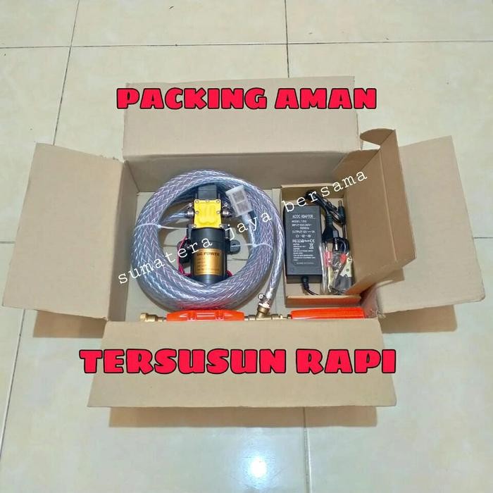 Paling Baik Alat Steam Cuci Motor 160 Psi Pompa Dc Cuci Motor Mobil Ac 160Psi