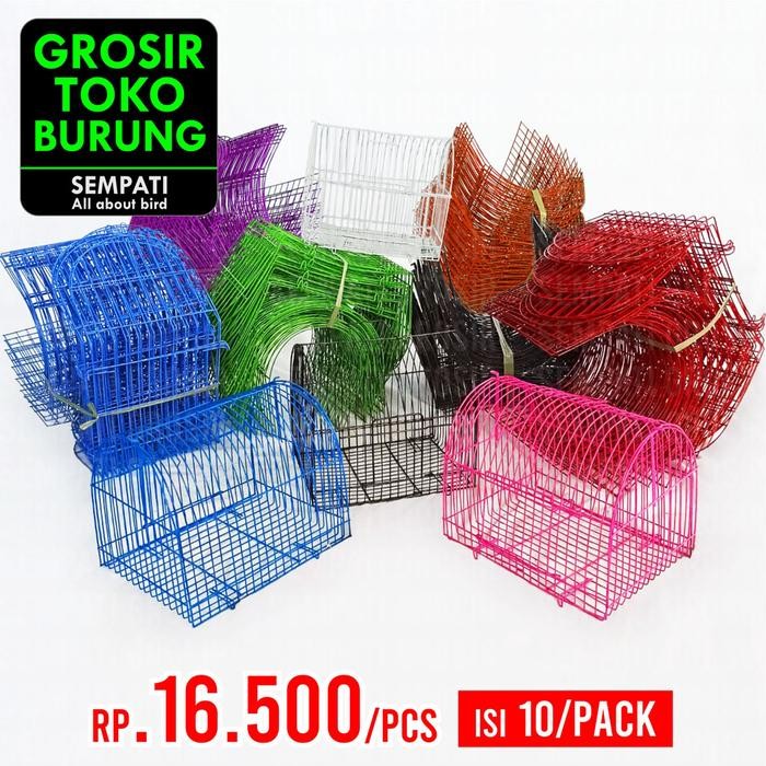 Sempati Grosir Kandang Untulan Sangkar Untulan Kandang Burung Lovebird Hamster Sugar Glider Besi Ni