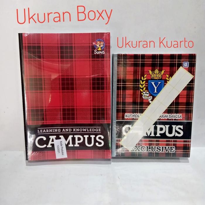 

Terlaris- Buku Tulis Campus Ideal 58 Lembar 1 Pak Isi 10 Buku