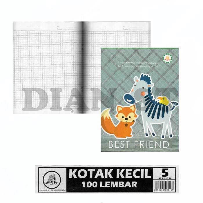 

Terlaris- Buku Tulis Aa Kotak Kecil Matematika 100 Lembar - Pak