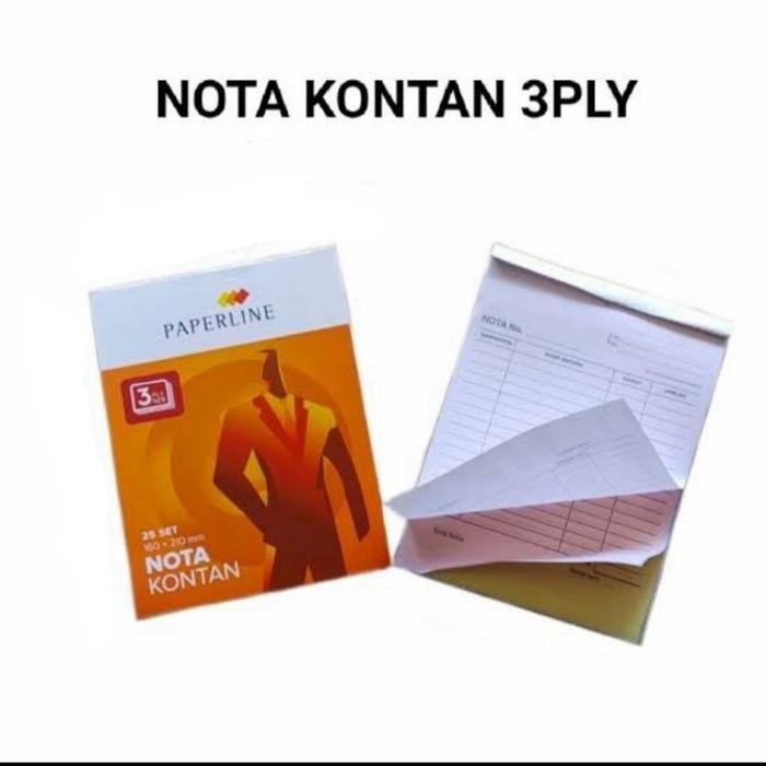 

Terlaris- Nota 3Ply 1Pak Isi 10Buku Nota Kontan